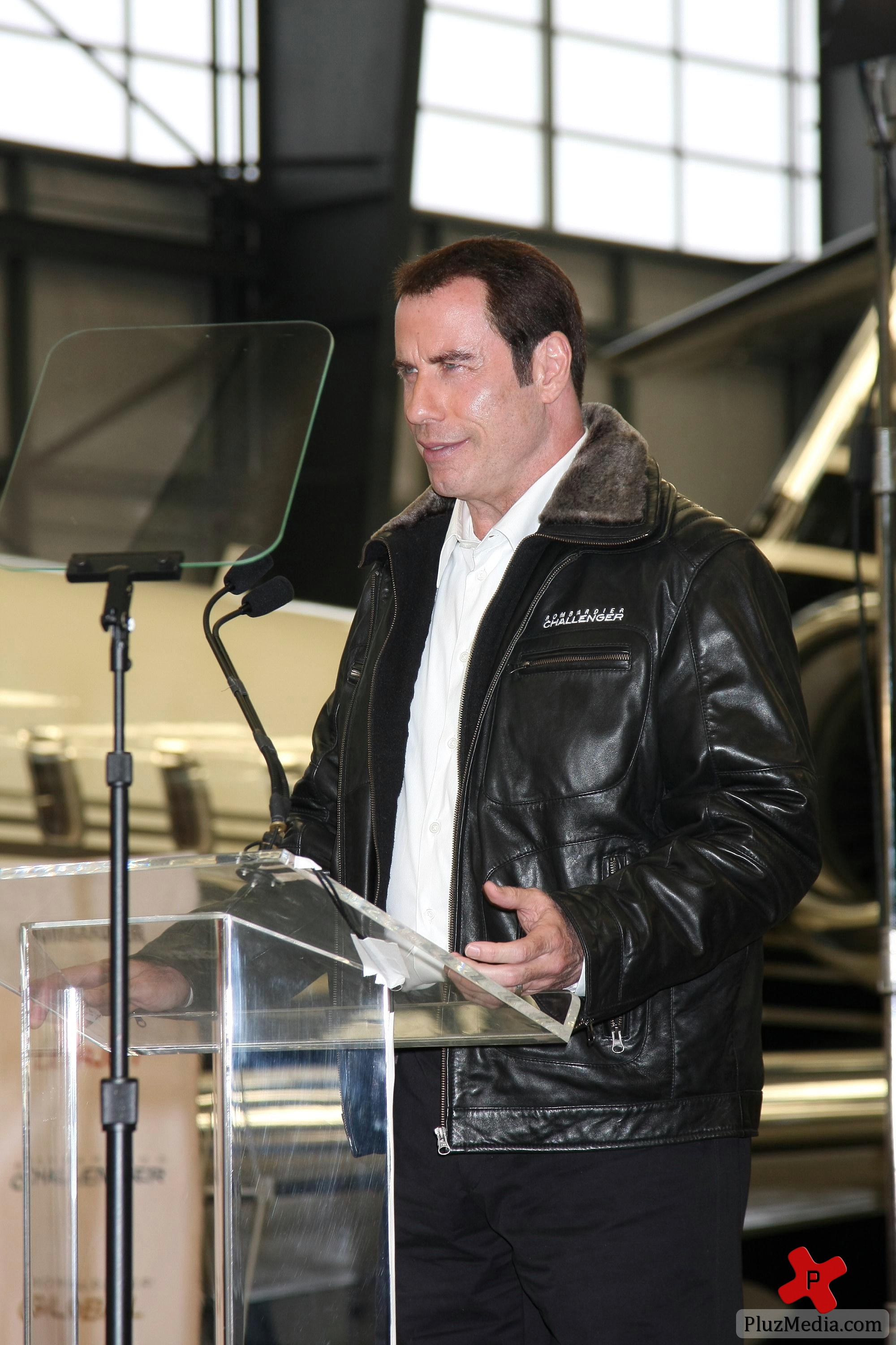 John Travolta at the Bombardier Aircraft Event | Picture 83142